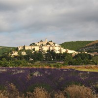 Le village de Banon, à 10km de Simiane ©Isabelle Oudot