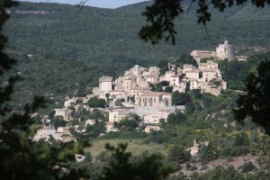 Vue sur Simiane ©Isabelle Oudot